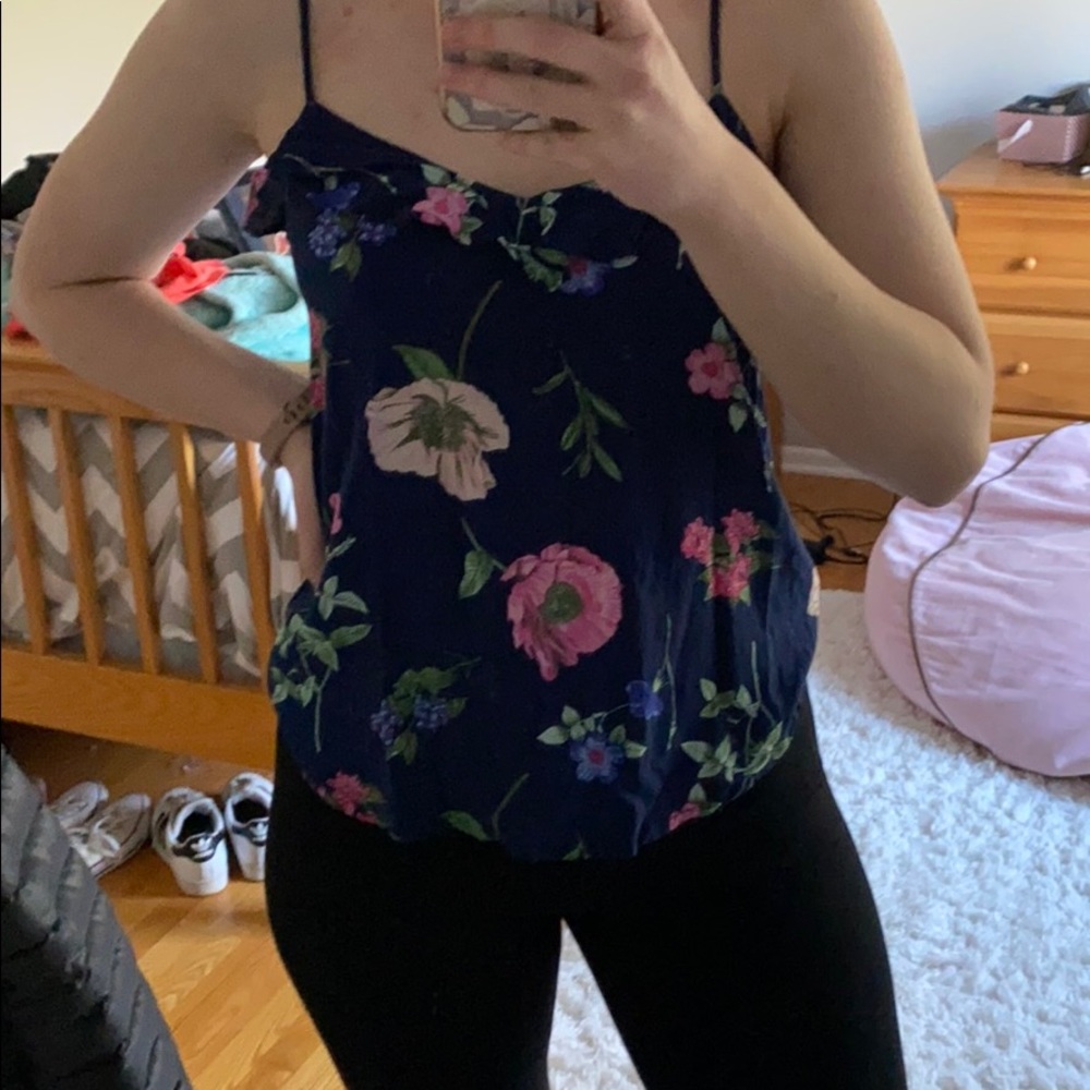 Flower tank top
